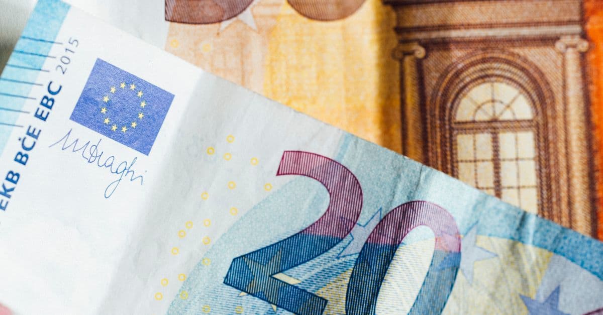Euro banknotes ready for a property purchase in Spain